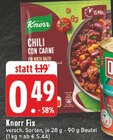 Fix Chili Con Carne bei EDEKA im Soest Prospekt für 0,49 €