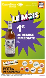 Catalogue Carrefour Market à Cournonsec cette semaine, valable du 03/06/2025 au 15/06/2025 Prospectus Carrefour Market à Cournonsec, "LE MOIS À VOS MARQUES, PRÊTS, PARTEZ !", 17 pages de promos valables du 03/06/2025 au 15/06/2025