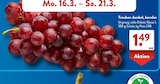ALDI SÜD Bad Homburg - Trauben dunkel, kernlos Angebot im Prospekt Trauben dunkel, kernlos bei ALDI SÜD im Bad Homburg Prospekt für 1,49 €