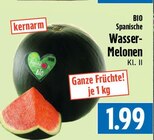 BIO Spanische Wassermelonen bei EDEKA im Wettenberg Prospekt für 1,99 €