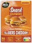Sliders Surgelés Cheddar Ketchup - Mix Buffet en promo chez Super U Sliders Surgelés Cheddar Ketchup - Mix Buffet dans le catalogue Super U