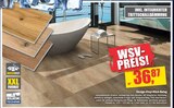 Design-Vinyl-Klick-Belag bei wohnen & sparen Stelter im Warendorf Prospekt für 36,87 €