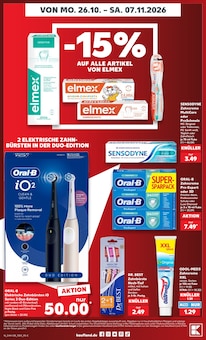 Sensodyne Angebot im Kaufland Prospekt, gültig von 26.10.2026 bis 07.11.2026 Sensodyne Angebot im aktuellen Kaufland Prospekt auf Seite 16