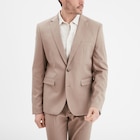 Veste de costume droite taupe homme en promo chez La Halle Veste de costume droite taupe homme dans le catalogue La Halle