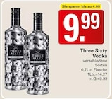 Vodka im Angebot bei WEZ in Löhne Vodka Angebote von Three Sixty bei WEZ Löhne für 9,99 €