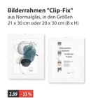 Bilderrahmen Clip-Fix von  im aktuellen V-Markt Prospekt für 2,99 €