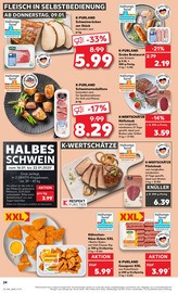 Aktueller Kaufland Prospekt mit Hähnchen, "Aktuelle Angebote", Seite 24