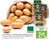 Bio Bioland Kartoffeln Angebote von Unsere Heimat bei Marktkauf Ravensburg für 2,49 €
