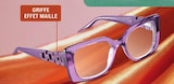 Promo Lunettes de soleil effet maille à 130,00 € dans le catalogue E.Leclerc à Saint-Nicolas-du-Bosc-l'Abbé