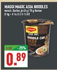 Magic Asia Noodles Angebote von Maggi bei Marktkauf Münster für 0,89 €