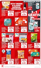Schokoriegel Angebot & Preis im aktuellen Kaufland Prospekt Schokoriegel Angebot im aktuellen Kaufland Prospekt auf Seite 20