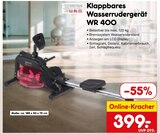 Klappbares Wasserrudergerät WR 400 Angebote von U.N.O. bei Netto Marken-Discount Stralsund für 399,00 €