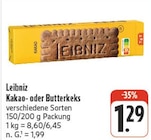 Kakao- oder Butterkeks bei nah und gut im Mittweida Prospekt für 1,29 €