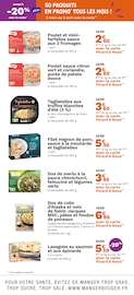 Promos Pâtes dans le catalogue "50 produits en promo* tous les mois, ça fait plaisir tous les jours !" de Picard à la page 7