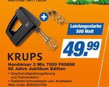 Handmixer 3 Mix 7000 F60858 Angebote von KRUPS bei expert Amberg für 49,99 €