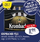 Krombacher Pils im Angebot bei EDEKA in Ratingen Krombacher Pils Angebote von Krombacher bei EDEKA Ratingen für 11,99 €