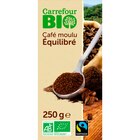 Café moulu équitable - CARREFOUR BIO - Carrefour à Guyancourt Café moulu équitable - CARREFOUR BIO en promo chez Carrefour Guyancourt à 4,38 €