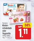 Kinder-schokolade von Ferrero im aktuellen EDEKA Prospekt