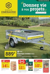 Catalogue Jardineries & Animaleries Espace Emeraude en cours à Arbois et alentours, Donnez vie à vos projets, 20 pages, 29/04/2026 - 16/05/2026