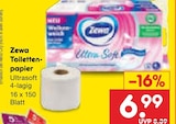 Toilettenpapier im Angebot bei Netto Marken-Discount in Leipzig Toilettenpapier Angebote von Zewa bei Netto Marken-Discount Leipzig für 6,99 €