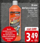 Abflussreiniger Power-Gel Angebote von Drano bei EDEKA Nordhorn für 3,49 €