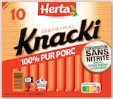 Promo Knacki Conservation Sans Nitrite à 0,98 € dans le catalogue Hyper U à Hanches