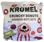 Crunchy Donuts von Krümel für 1,11 € bei REWE im Angebot Crunchy Donuts von Krümel im aktuellen REWE Prospekt