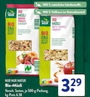 Bio-Müsli Urkorn Früchte von Nur Nur Natur für 3,29 € bei ALDI SÜD im Angebot Bio-Müsli Urkorn Früchte von Nur Nur Natur im aktuellen ALDI SÜD Prospekt