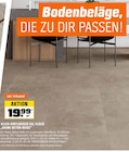 Aktuelles Klick-Vinylboden XXL Fliese 'Udine Beton Beige' Angebot bei OBI in Aachen ab 44,63 €