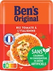 Riz micro ondable tomate à l'italienne - BEN'S ORIGINAL en promo chez Intermarché Riz micro ondable tomate à l'italienne - BEN'S ORIGINAL dans le catalogue Intermarché