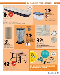 Offre Camping dans le catalogue E.Leclerc du moment à la page 35