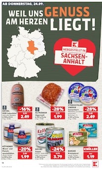 Fleisch im aktuellen Kaufland Prospekt (Halle (Saale)) Fleisch im Kaufland Prospekt "Hier bin ich richtig" mit 75 Seiten (Halle (Saale))