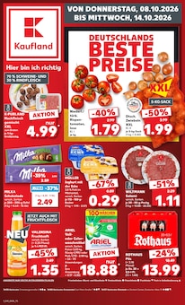 Wurst im Kaufland Prospekt "Hier bin ich richtig" mit 70 Seiten (Karlsruhe)