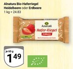Aktuelle Erdbeeren Angebote bei GLOBUS in Saarbrücken Aktuelles Bio-Haferiegel Heidelbeere oder Erdbeere Angebot bei GLOBUS in Saarbrücken ab 1,49 €