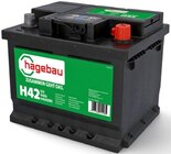 Starterbatterie im Angebot bei Hagebaumarkt in Neubrandenburg Starterbatterie Angebote von hagebau bei Hagebaumarkt Neubrandenburg für 59,99 €