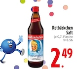 Saft von Rotbäckchen im aktuellen EDEKA Prospekt für 2,49 €