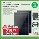 Balkonkraftwerk 1.000 Watt / 800 Watt Bifazial bei Marktkauf im Holzgerlingen Prospekt für 219,99 €