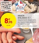 Knack d'Alsace dans le catalogue Intermarché Contact