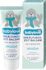 Erkältungszeit Balsam sensitive Angebote von babylove bei dm-drogerie markt Bergisch Gladbach für 2,95 €