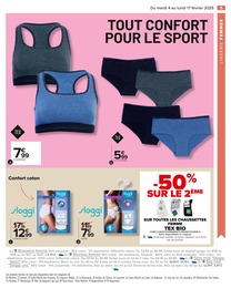 Offre Chaussettes femme dans le catalogue Carrefour du moment à la page 7