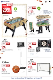 Offre Baby-Foot dans le catalogue Intersport du moment à la page 18