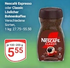 Espresso im Angebot bei GLOBUS in Willich Espresso Angebote von Nescafé bei GLOBUS Willich für 5,55 €