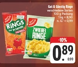 Rings for Friends Paprika Angebote von Gut & Günstig bei EDEKA Freiberg für 0,89 €