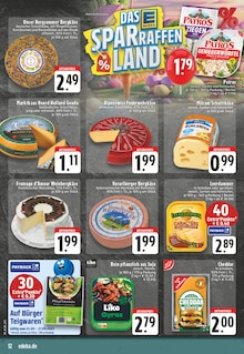 Käse im EDEKA Prospekt "Aktuelle Angebote" mit 24 Seiten (Wuppertal)