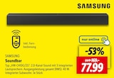 Soundbar Angebote von Samsung bei Lidl Siegburg für 77,99 €