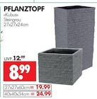 Aktuelle Blumentopf Angebote bei Wreesmann in Dresden Aktuelles Pflanztopf Kubus Angebot bei Wreesmann in Dresden ab 8,99 €