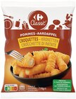 Pommes Croquettes - CARREFOUR CLASSIC’ en promo chez Supermarchés Match Châlons-en-Champagne à 1,68 €