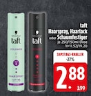 Haarspray im EDEKA Prospekt Haarspray von taft im aktuellen EDEKA Prospekt für 2,88 €