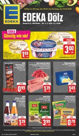 Aktueller EDEKA Supermarkt Prospekt in Brandis und Umgebung, "Wir lieben Lebensmittel!" mit 24 Seiten, 29.04.2024 - 04.05.2024