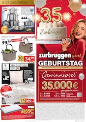 Aktueller Zurbrüggen Prospekt mit Tasche, "Zurbrüggen feiert Geburtstag!", Seite 3